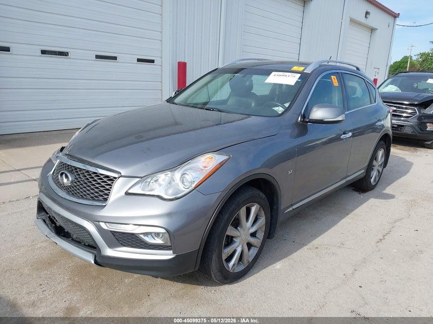 2016 Infiniti Qx50 VIN JN1BJ0RR0GM263988 IAAI salvage auction — BIOHAZARD/CHEMICAL, Junk Bill Of Sale Mv2459 (Wisconsin), sold $750 on 2026-07-21 (photo 2)