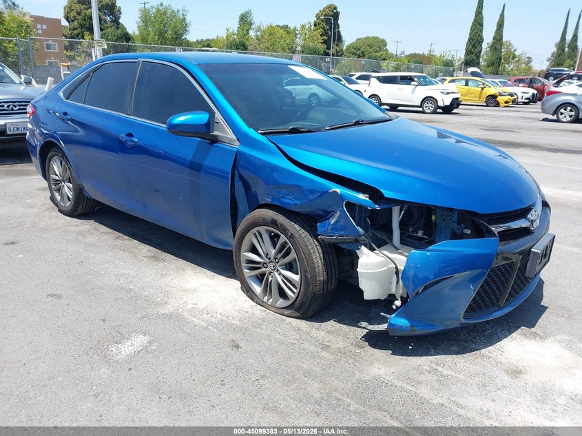 2017 Toyota Camry VIN 4T1BF1FK7HU779127 IAAI salvage auction — RIGHT FRONT, Salvage (California), sold $2,600 on 2026-07-24 (photo 1)