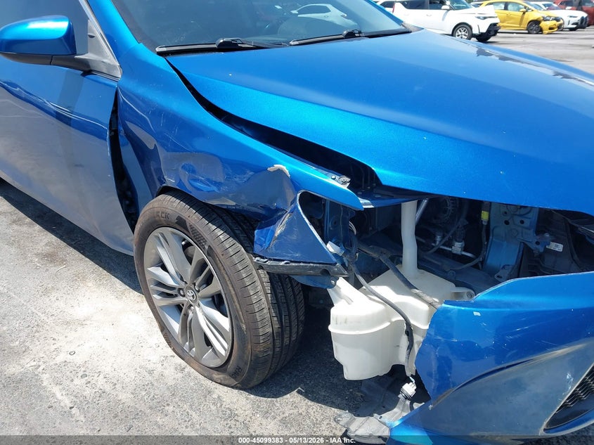 2017 Toyota Camry VIN 4T1BF1FK7HU779127 IAAI salvage auction — RIGHT FRONT, Salvage (California), sold $2,600 on 2026-07-24 (photo 6)