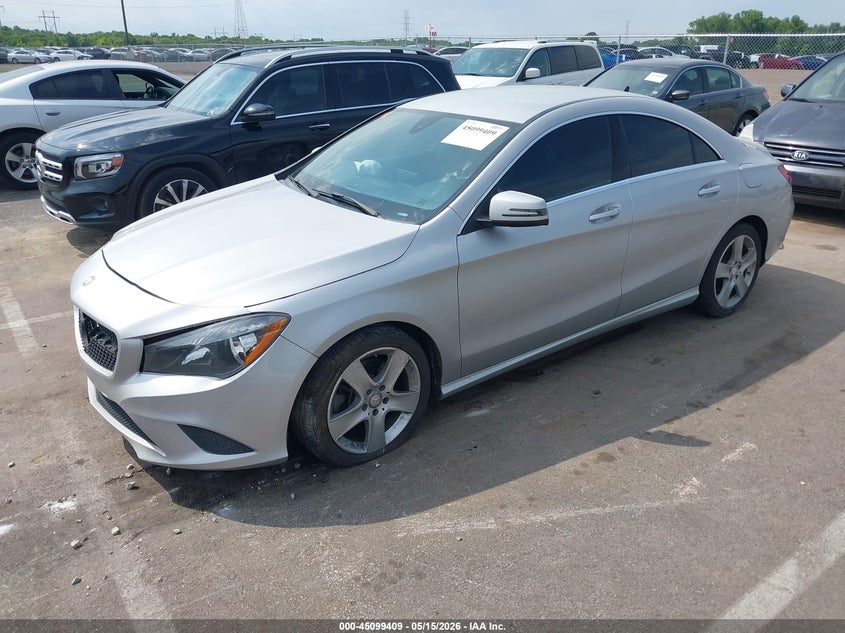 2015 Mercedes-benz Cla-klasse VIN WDDSJ4EB6FN192209 IAAI salvage auction — FRONT END, Salvage (Tennessee), sold $750 on 2026-08-18 (photo 2)