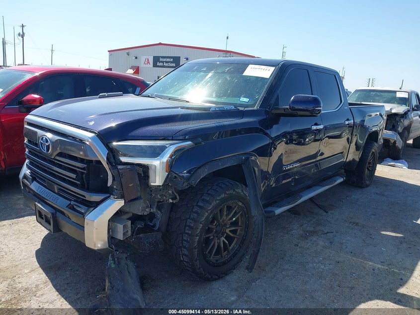 2023 Toyota Tundra VIN 5TFJC5EC7PX004169 IAAI salvage auction — LEFT FRONT, Original (Texas), sold $18,000 on 2026-07-28 (photo 2)