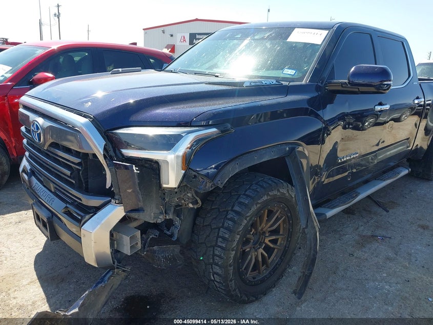 2023 Toyota Tundra VIN 5TFJC5EC7PX004169 IAAI salvage auction — LEFT FRONT, Original (Texas), sold $18,000 on 2026-07-28 (photo 6)