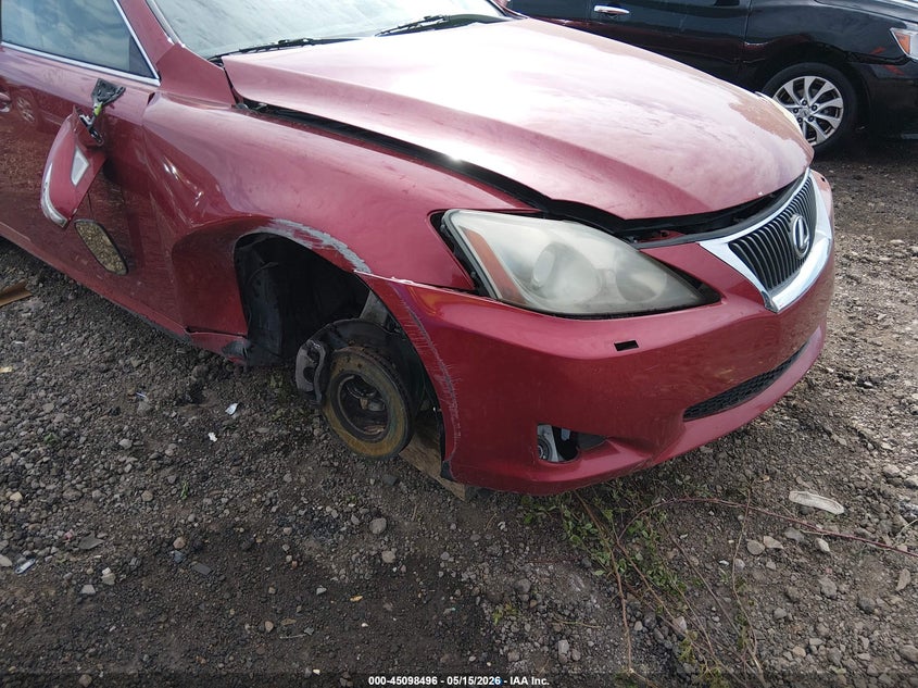 2009 Lexus Is 250 VIN JTHCK262295033480 IAAI salvage auction — RIGHT SIDE, Salvage (Ohio), sold $425 on 2026-07-15 (photo 6)