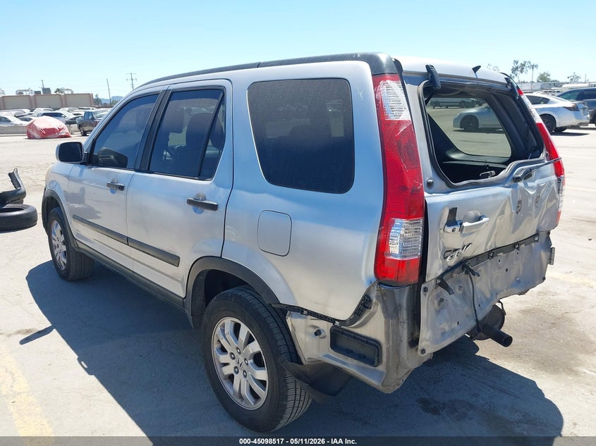 2006 Honda Cr-v VIN JHLRD68816C014816 IAAI salvage auction — REAR END, Salvage (California), sold $950 on 2026-07-15 (photo 3)