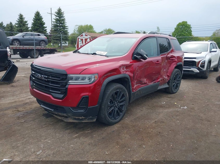 2022 Gmc Acadia VIN 1GKKNKL43NZ154259 IAAI salvage auction — LEFT SIDE, Clear (Michigan), sold $4,450 on 2026-07-22 (photo 2)
