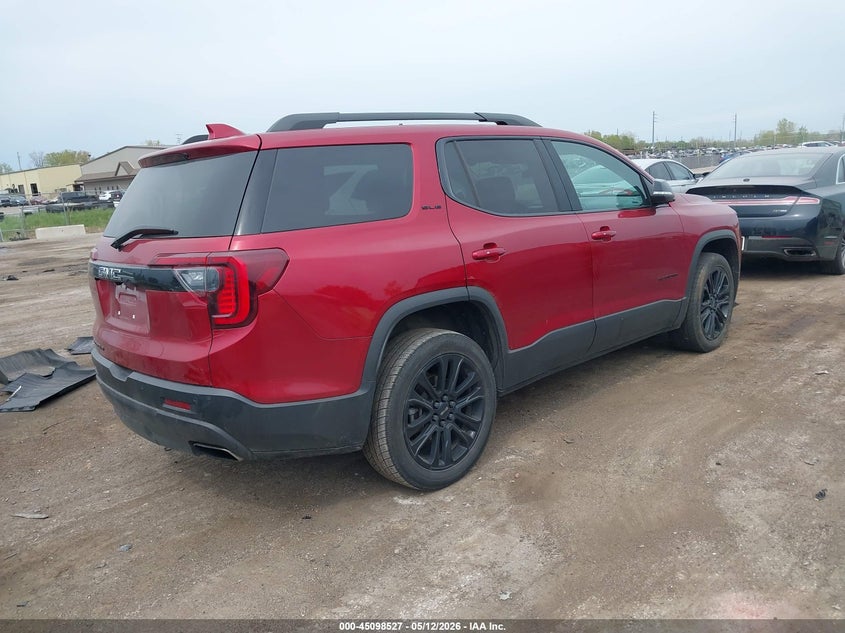2022 Gmc Acadia VIN 1GKKNKL43NZ154259 IAAI salvage auction — LEFT SIDE, Clear (Michigan), sold $4,450 on 2026-07-22 (photo 4)
