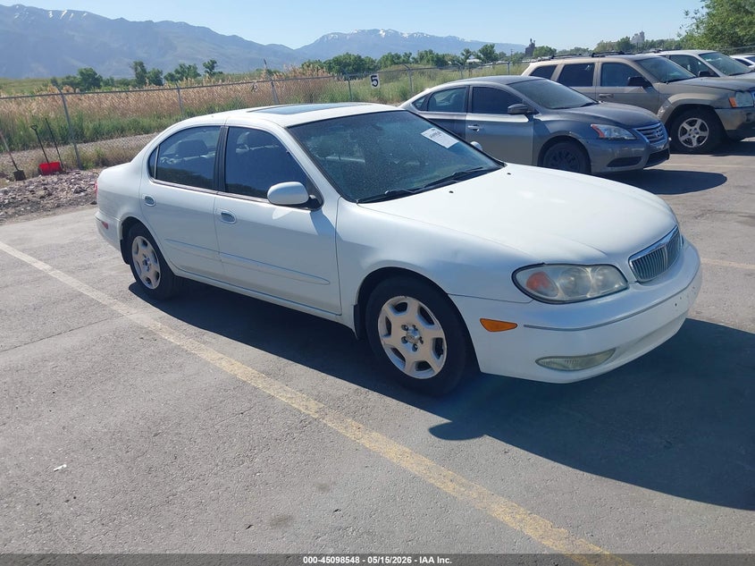 2001 Infiniti I30 VIN JNKCA31A91T008471 IAAI salvage auction — NORMAL WEAR, Clear (Utah), sold $275 on 2026-07-16 (photo 1)