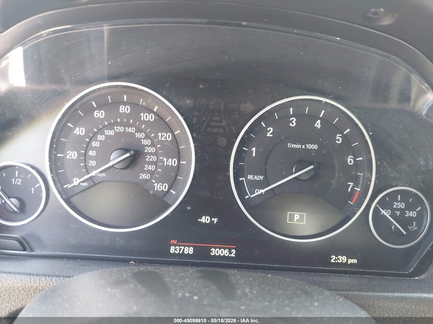 2016 BMW 3er VIN WBA8E3C52GK503750 IAAI salvage auction — FRONT END, Salvage (Rhode Island), sold $850 on 2026-07-28 (photo 7)