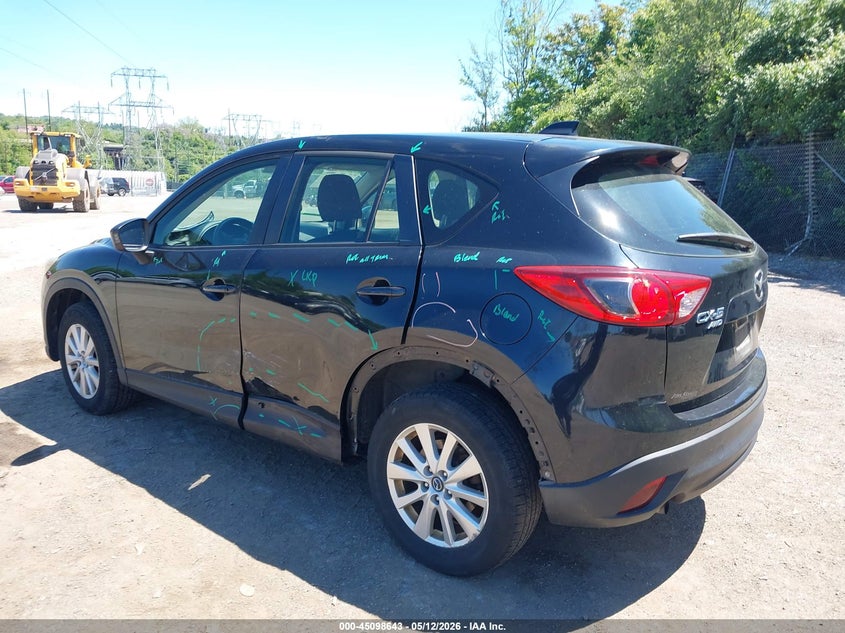 2014 Mazda Cx-5 VIN JM3KE4BE8E0350176 IAAI salvage auction — LEFT SIDE, Salvage (Idaho), sold $2,475 on 2026-07-10 (photo 3)