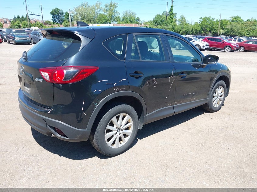 2014 Mazda Cx-5 VIN JM3KE4BE8E0350176 IAAI salvage auction — LEFT SIDE, Salvage (Idaho), sold $2,475 on 2026-07-10 (photo 4)