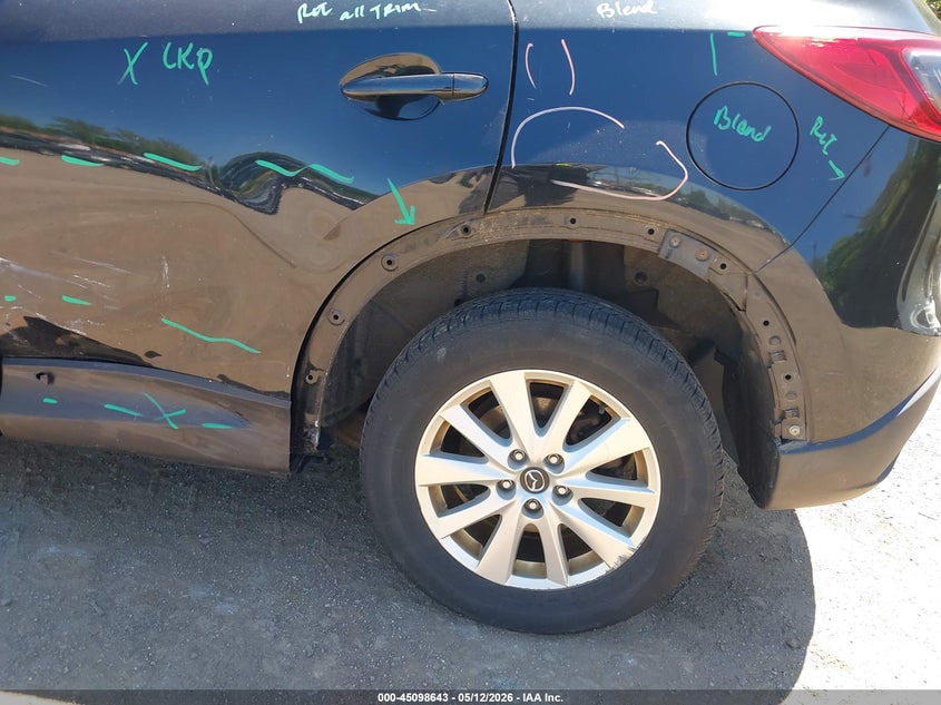 2014 Mazda Cx-5 VIN JM3KE4BE8E0350176 IAAI salvage auction — LEFT SIDE, Salvage (Idaho), sold $2,475 on 2026-07-10 (photo 6)