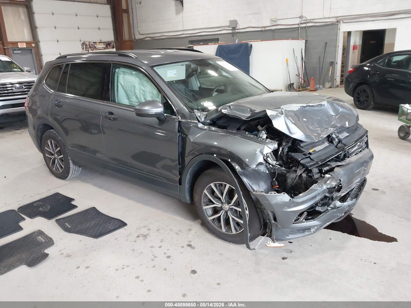 2019 Volkswagen Tiguan VIN 3VV2B7AX3KM058130 IAAI salvage auction — FRONT END, Mv-907A (New York), sold $1,750 on 2026-08-06 (photo 1)