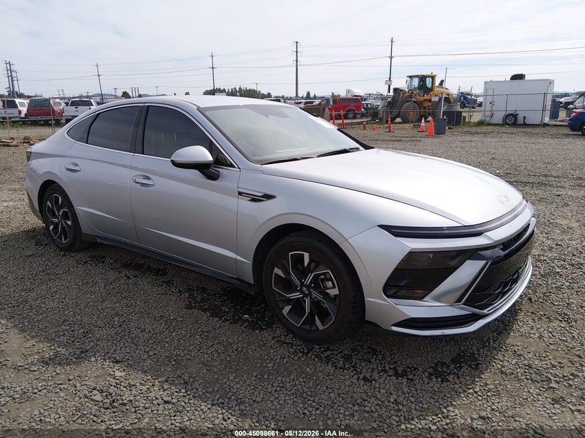 2024 Hyundai Sonata VIN KMHL64JA7RA393475 IAAI salvage auction — LEFT SIDE, Salvage (Arizona), sold $2,700 on 2026-07-06 (photo 1)