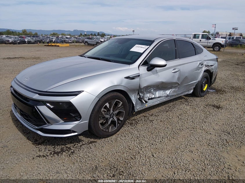 2024 Hyundai Sonata VIN KMHL64JA7RA393475 IAAI salvage auction — LEFT SIDE, Salvage (Arizona), sold $2,700 on 2026-07-06 (photo 2)