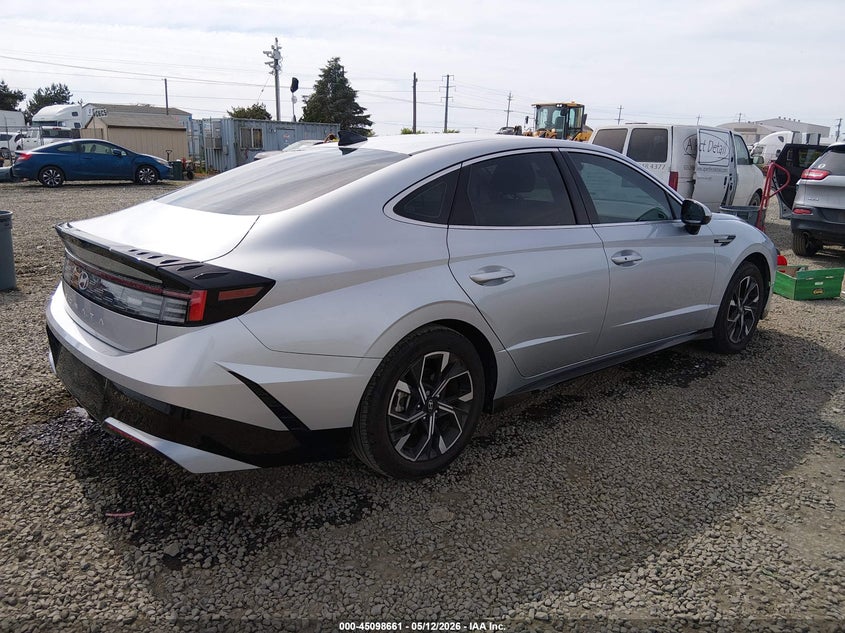 2024 Hyundai Sonata VIN KMHL64JA7RA393475 IAAI salvage auction — LEFT SIDE, Salvage (Arizona), sold $2,700 on 2026-07-06 (photo 4)