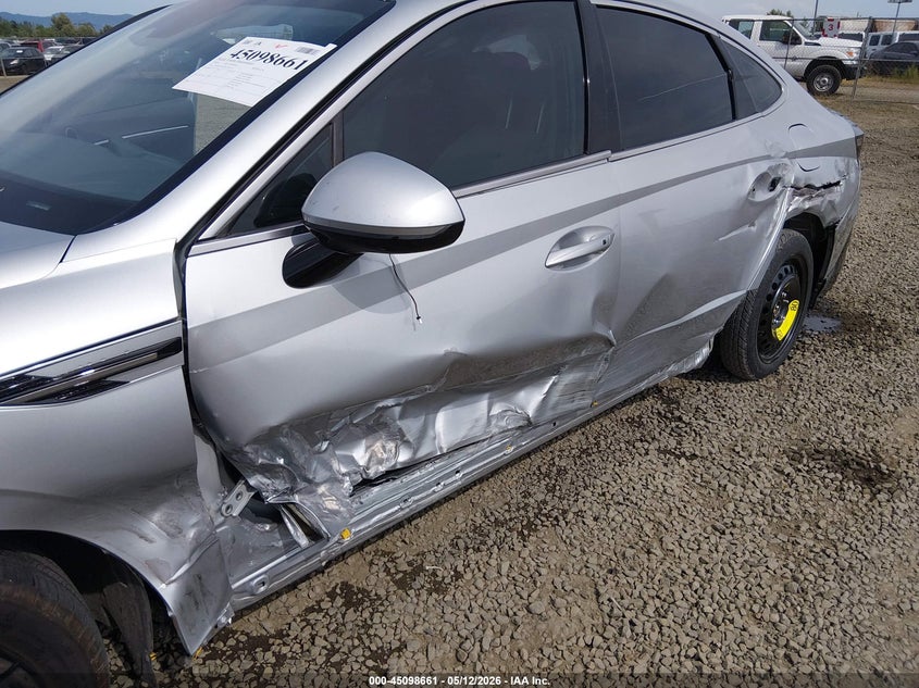 2024 Hyundai Sonata VIN KMHL64JA7RA393475 IAAI salvage auction — LEFT SIDE, Salvage (Arizona), sold $2,700 on 2026-07-06 (photo 6)