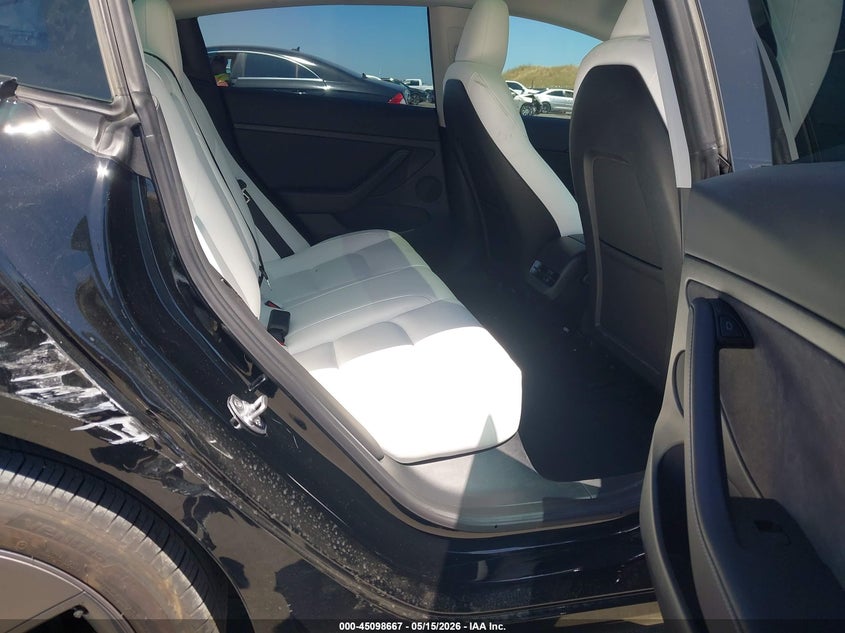 2023 Tesla Model 3 VIN 5YJ3E1EBXPF711358 IAAI salvage auction — FRONT END, Salvage Title, sold $9,600 on 2026-07-09 (photo 8)