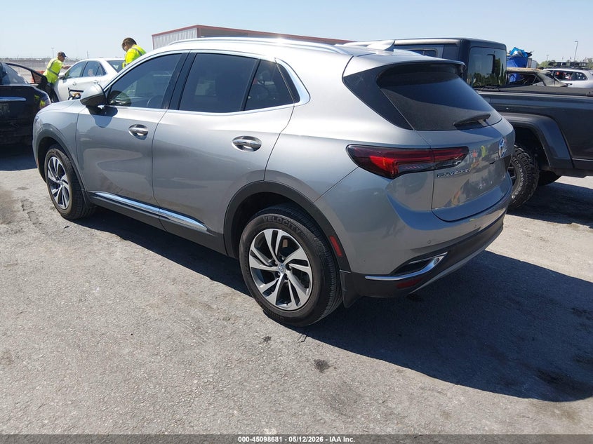 2023 Buick Envision VIN LRBFZNR40PD026487 IAAI salvage auction — HAIL, Salvage (Illinois), sold $8,050 on 2026-07-14 (photo 3)