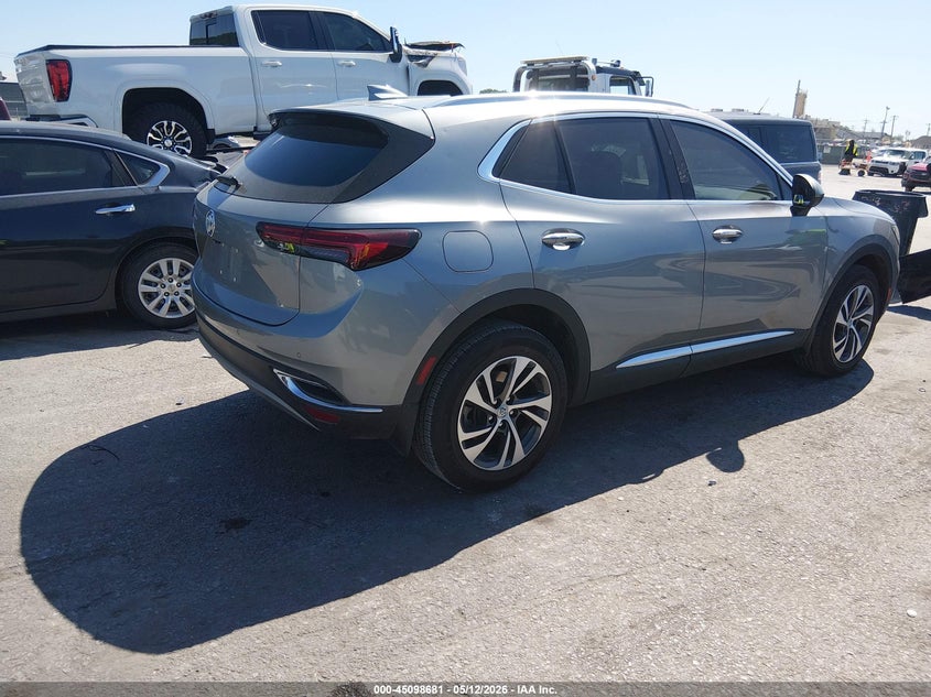 2023 Buick Envision VIN LRBFZNR40PD026487 IAAI salvage auction — HAIL, Salvage (Illinois), sold $8,050 on 2026-07-14 (photo 4)
