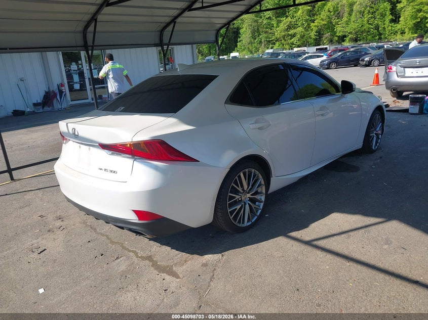 2017 Lexus Is VIN JTHCM1D27H5024991 IAAI salvage auction — LEFT FRONT, Salvage (Connecticut), sold $4,550 on 2026-07-09 (photo 4)