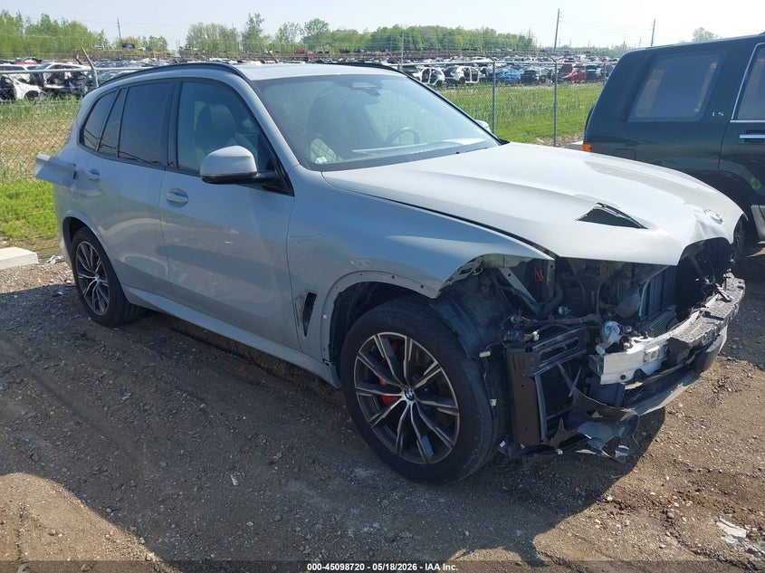 2024 BMW X5 VIN 5UX23EU0XR9S62848 IAAI salvage auction — FRONT END, Clear (Michigan), sold $35,550 on 2026-07-13 (photo 1)