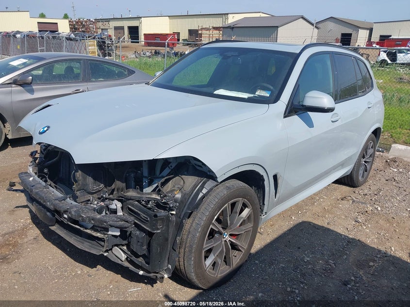 2024 BMW X5 VIN 5UX23EU0XR9S62848 IAAI salvage auction — FRONT END, Clear (Michigan), sold $35,550 on 2026-07-13 (photo 2)