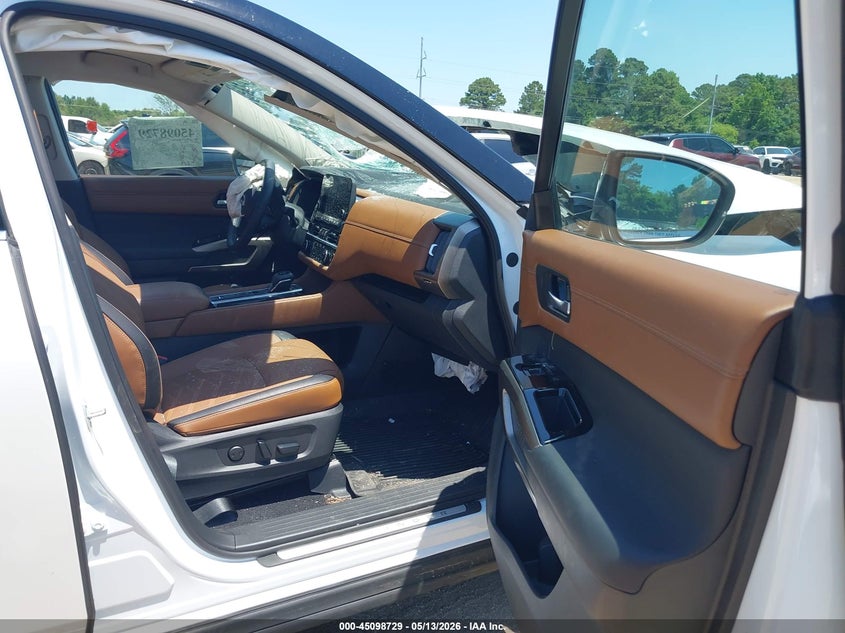 2025 Nissan Pathfinder VIN 5N1DR3DG9SC287531 IAAI salvage auction — FRONT END, Salvage (Louisiana), sold $8,450 on 2026-07-30 (photo 5)