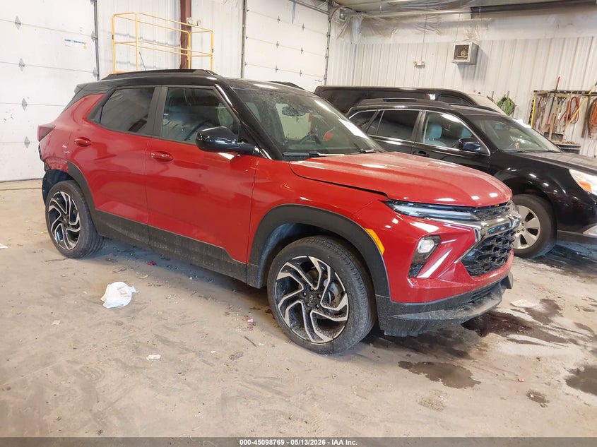 2026 Chevrolet Trailblazer VIN KL79MUSL2TB126974 IAAI salvage auction — REAR END, Clear (Michigan), sold $7,700 on 2026-07-08 (photo 1)