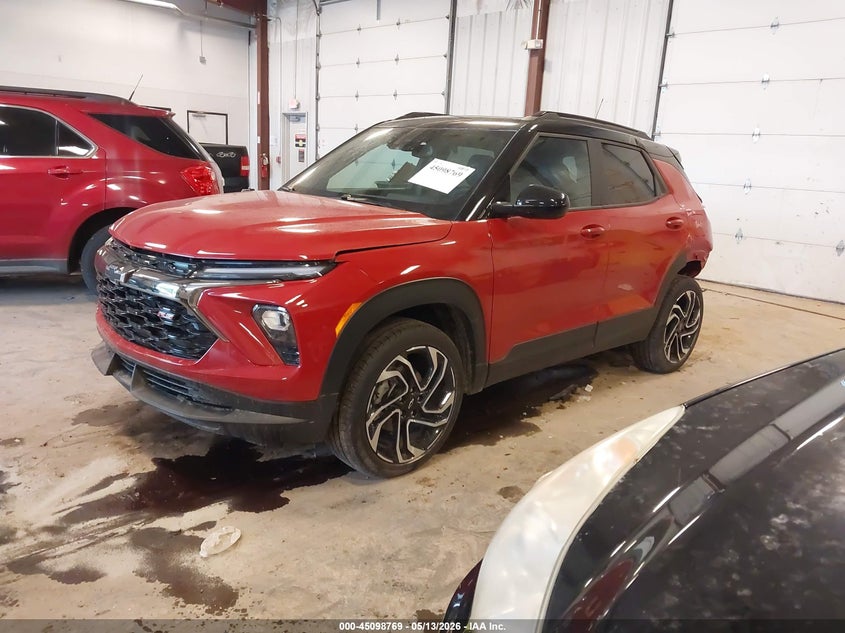 2026 Chevrolet Trailblazer VIN KL79MUSL2TB126974 IAAI salvage auction — REAR END, Clear (Michigan), sold $7,700 on 2026-07-08 (photo 2)