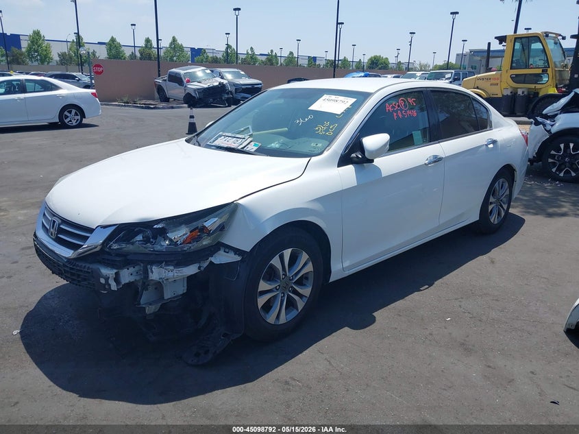 2015 Honda Accord VIN 1HGCR2F34FA094064 IAAI salvage auction — FRONT END, Wait Title, sold $2,050 on 2026-08-26 (photo 2)