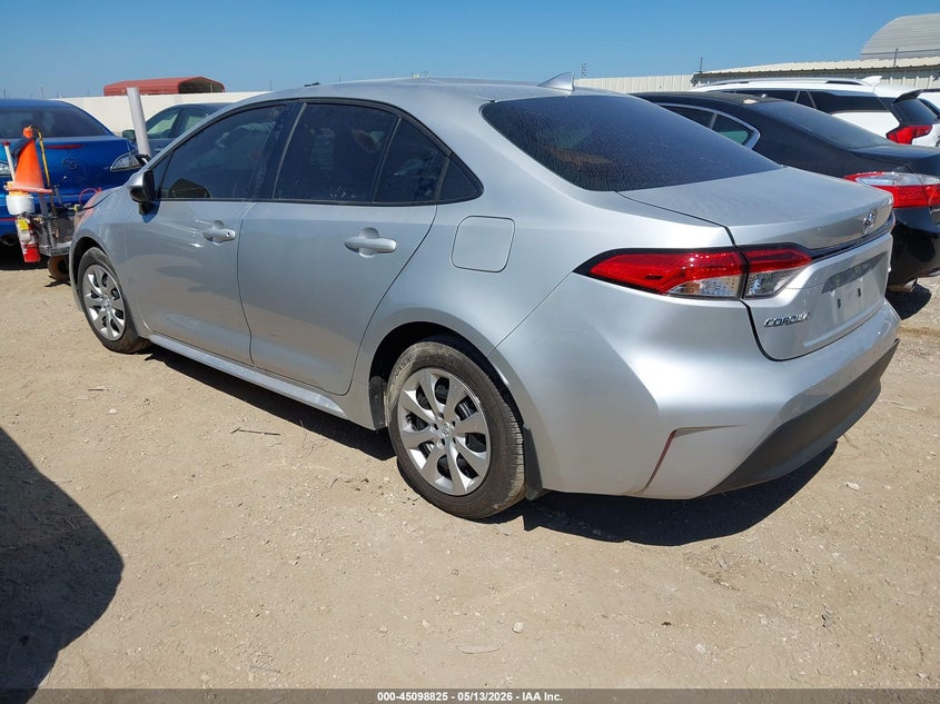 2025 Toyota Corolla VIN 5YFB4MDEXSP339898 IAAI salvage auction — SIDE, Salvage (Texas), sold $5,750 on 2026-07-20 (photo 3)