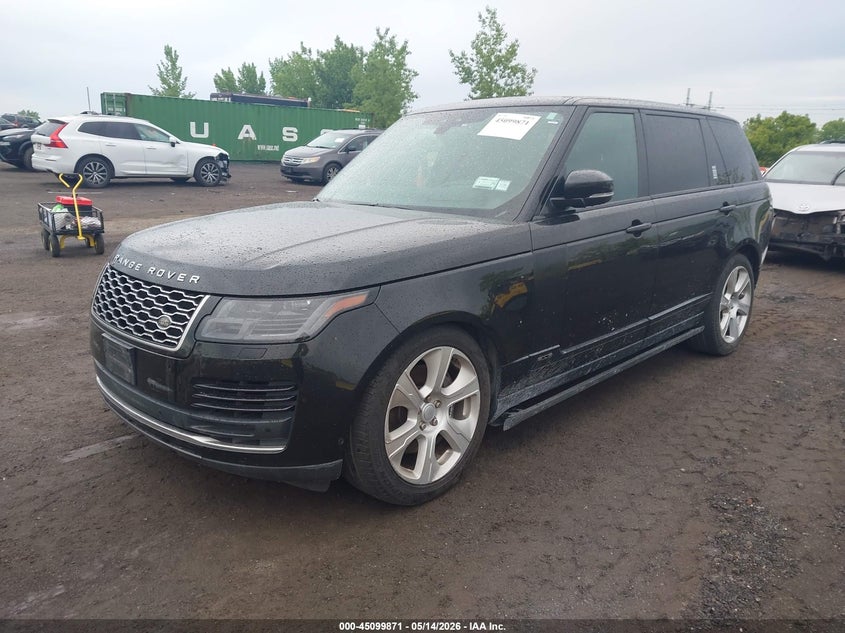 2019 Land rover RANGE ROVER VIN SALGS5RE3KA521532 IAAI salvage auction — RIGHT SIDE, Mv-907A (New York), sold $8,000 on 2026-07-28 (photo 2)