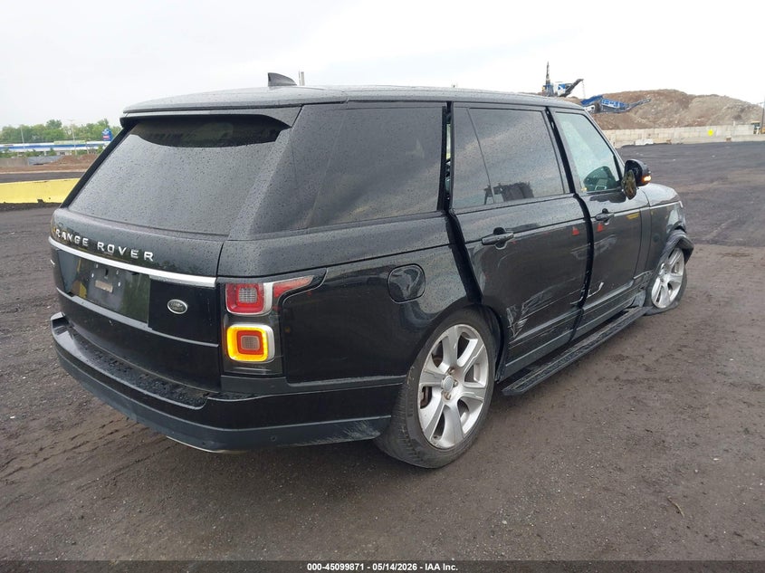 2019 Land rover RANGE ROVER VIN SALGS5RE3KA521532 IAAI salvage auction — RIGHT SIDE, Mv-907A (New York), sold $8,000 on 2026-07-28 (photo 4)