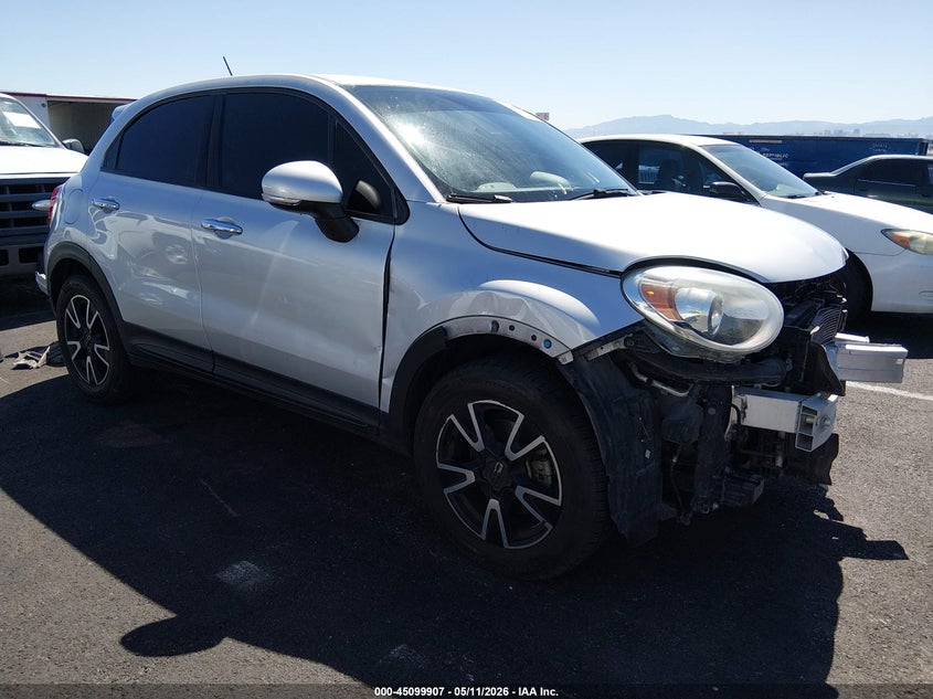 2017 Fiat 500x VIN ZFBCFXAB8HP587283 IAAI salvage auction — FRONT END, Salvage (Nevada), sold $750 on 2026-07-31 (photo 1)