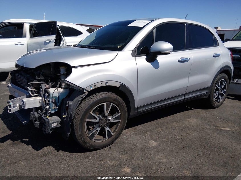 2017 Fiat 500x VIN ZFBCFXAB8HP587283 IAAI salvage auction — FRONT END, Salvage (Nevada), sold $750 on 2026-07-31 (photo 2)