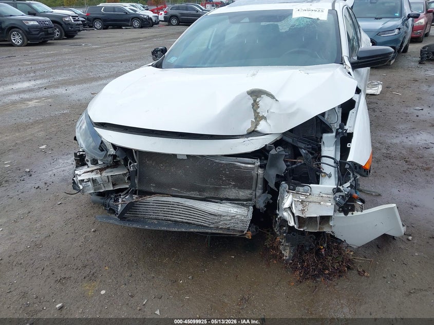 2021 Honda Civic VIN SHHFK7H63MU412425 IAAI salvage auction — FRONT END, Salvage Title, sold $1,600 on 2026-07-15 (photo 6)