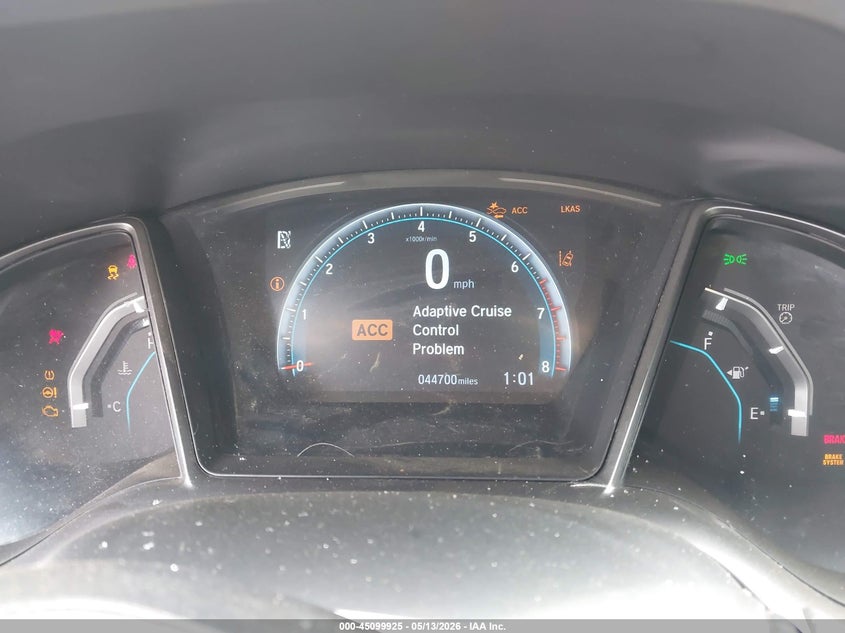 2021 Honda Civic VIN SHHFK7H63MU412425 IAAI salvage auction — FRONT END, Salvage Title, sold $1,600 on 2026-07-15 (photo 7)