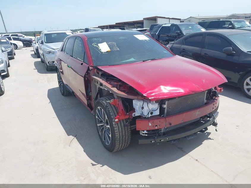 2024 Cadillac Lyriq VIN 1GYKPTRK2RZ109279 IAAI salvage auction — FRONT END, Salvage (Texas), sold $12,500 on 2026-07-28 (photo 1)