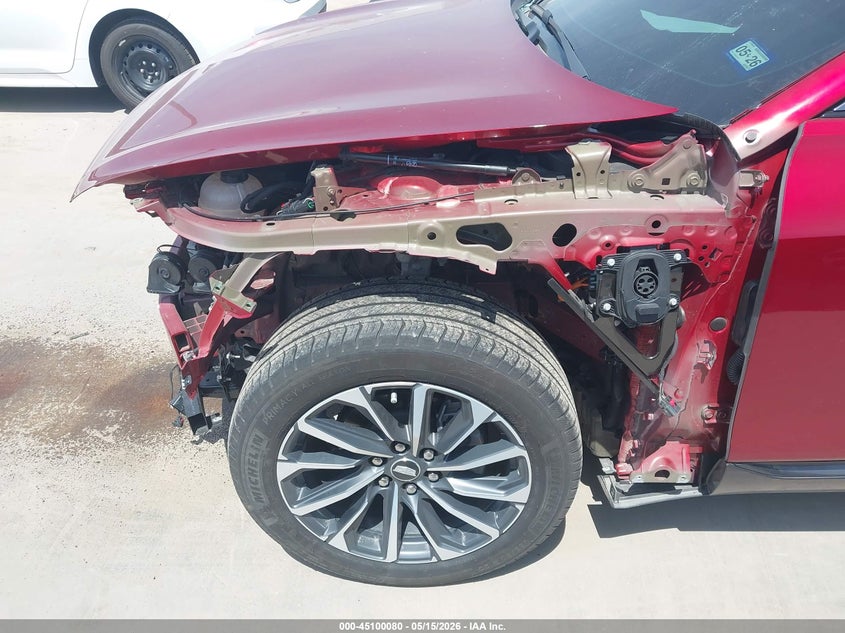 2024 Cadillac Lyriq VIN 1GYKPTRK2RZ109279 IAAI salvage auction — FRONT END, Salvage (Texas), sold $12,500 on 2026-07-28 (photo 6)