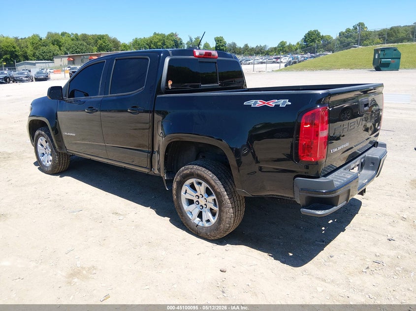 2022 Chevrolet Colorado VIN 1GCGTCEN3N1322676 IAAI salvage auction — RIGHT FRONT, Salvage (Tennessee), sold $7,600 on 2026-07-29 (photo 3)