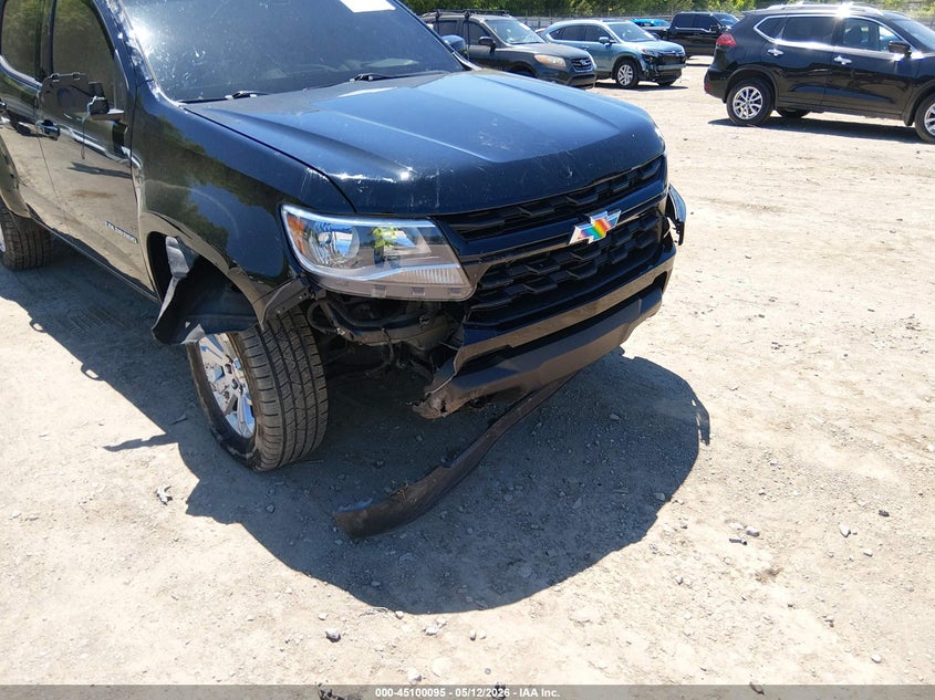 2022 Chevrolet Colorado VIN 1GCGTCEN3N1322676 IAAI salvage auction — RIGHT FRONT, Salvage (Tennessee), sold $7,600 on 2026-07-29 (photo 6)