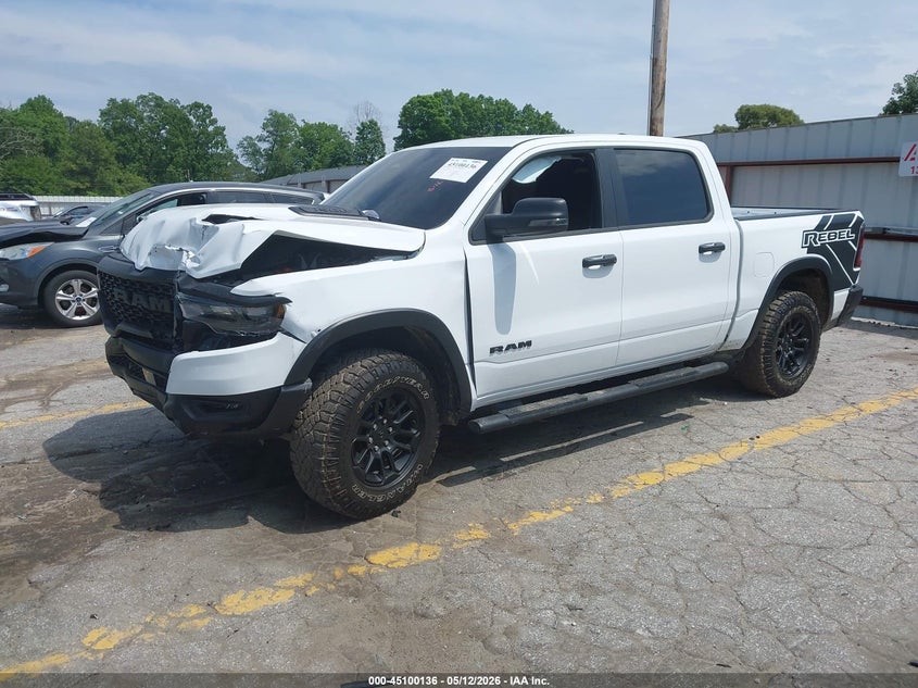 2026 Ram 1500 VIN 1C6SRFLP1TN261761 IAAI salvage auction — FRONT END, Salvage (Georgia), sold $16,400 on 2026-07-30 (photo 2)