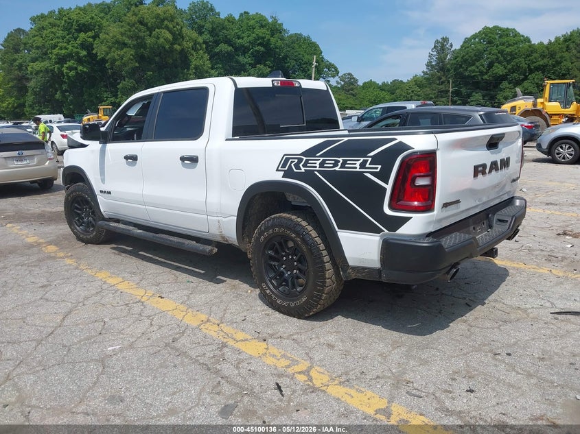 2026 Ram 1500 VIN 1C6SRFLP1TN261761 IAAI salvage auction — FRONT END, Salvage (Georgia), sold $16,400 on 2026-07-30 (photo 3)