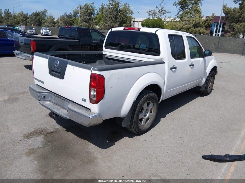2007 Nissan Frontier VIN 1N6AD07U47C447194 IAAI salvage auction — FRONT END, Salvage (New Hampshire), sold $2,550 on 2026-07-27 (photo 4)