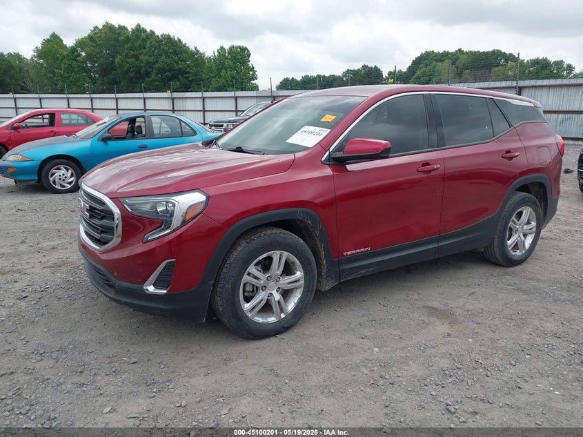 2018 Gmc Terrain VIN 3GKALMEV2JL324132 IAAI salvage auction — HAIL, Salvage (Arkansas), sold $4,000 on 2026-07-24 (photo 2)