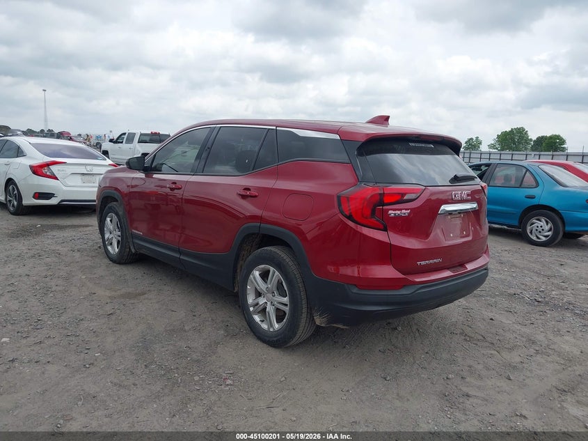 2018 Gmc Terrain VIN 3GKALMEV2JL324132 IAAI salvage auction — HAIL, Salvage (Arkansas), sold $4,000 on 2026-07-24 (photo 3)