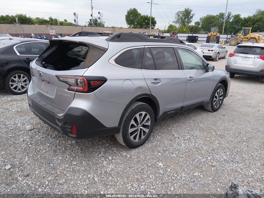 2022 Subaru Outback VIN 4S4BTADC1N3244882 IAAI salvage auction — HAIL, Clear (Missouri), sold $11,000 on 2026-08-22 (photo 4)