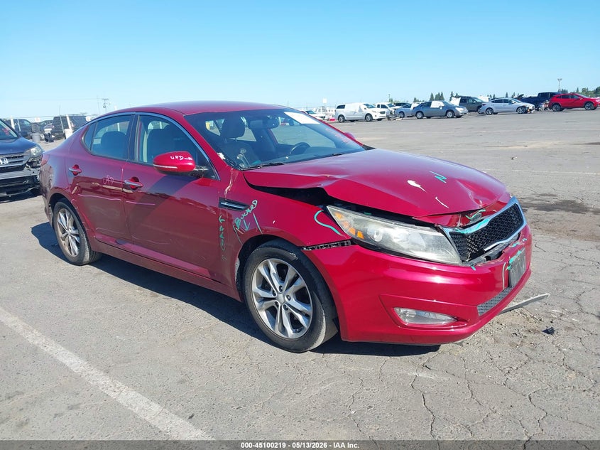 2012 Kia Optima VIN 5XXGN4A75CG079686 IAAI salvage auction — FRONT END, Salvage (California), sold $975 on 2026-07-08 (photo 1)