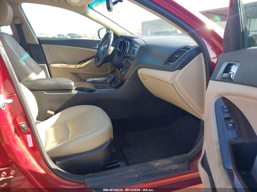 2012 Kia Optima VIN 5XXGN4A75CG079686 IAAI salvage auction — FRONT END, Salvage (California), sold $975 on 2026-07-08 (photo 5)