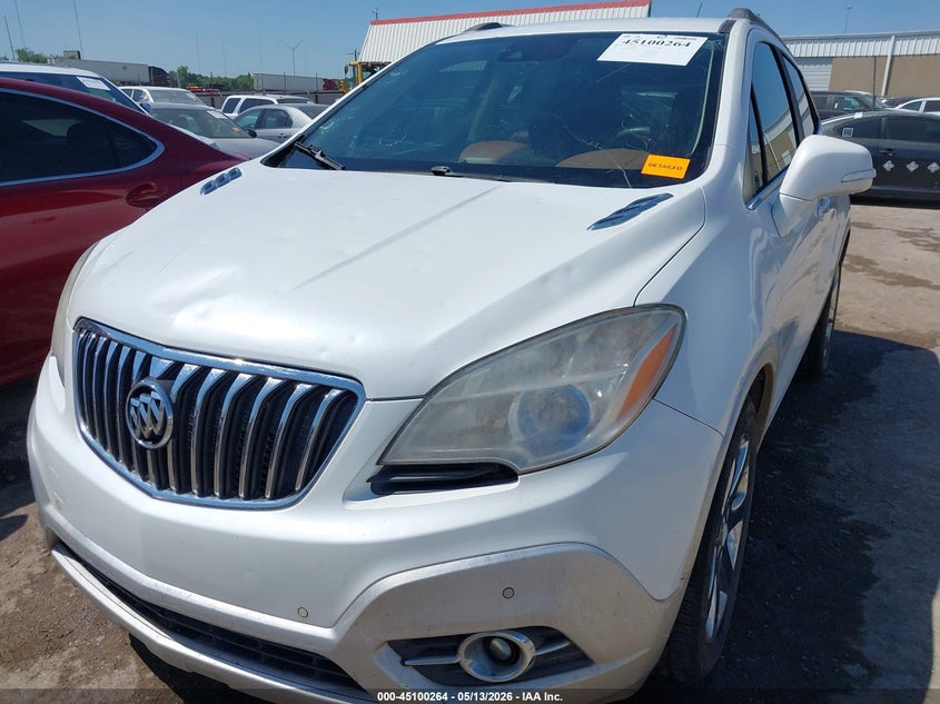 2014 Buick Encore VIN KL4CJDSBXEB544494 IAAI salvage auction — HAIL, Clear (Oklahoma), sold $1,800 on 2026-07-15 (photo 6)